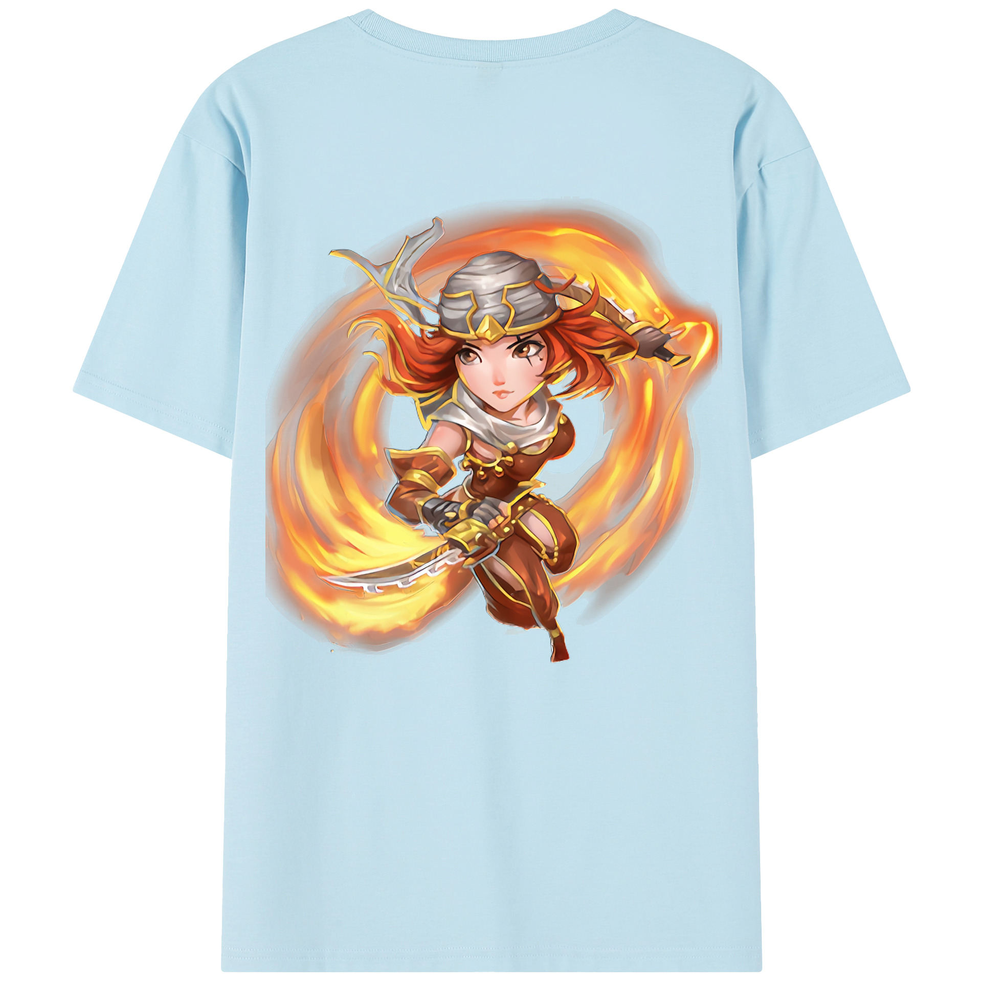 リーグ・オブ・レジェンド League of Legends LOL 綿100％半袖Tシャツ（背面プリント）